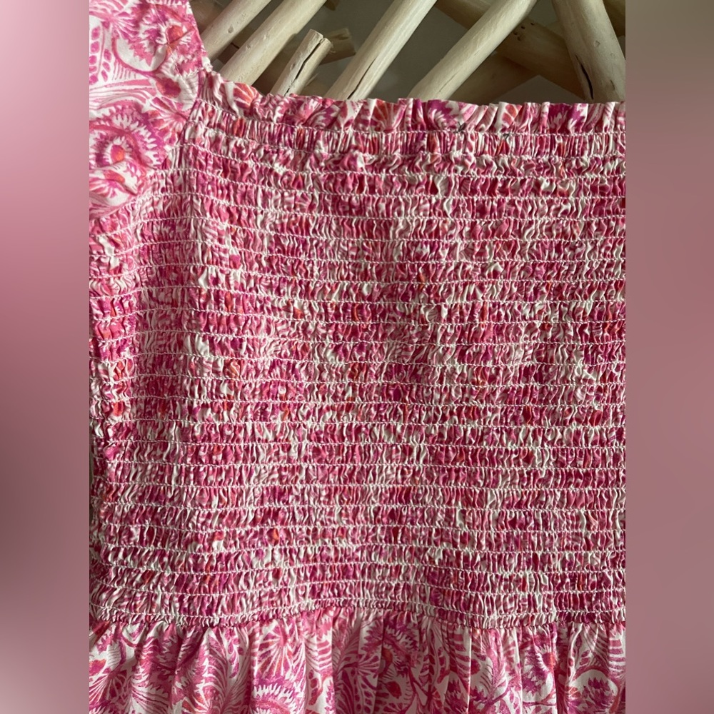 ✨SOLD✨ NWOT! J. CREW Paisley Puff Sleeve Dress - Picture 10 of 14